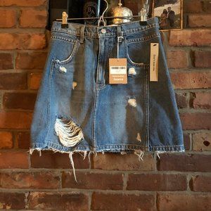 Reformation denim skirt, size 27, NWT